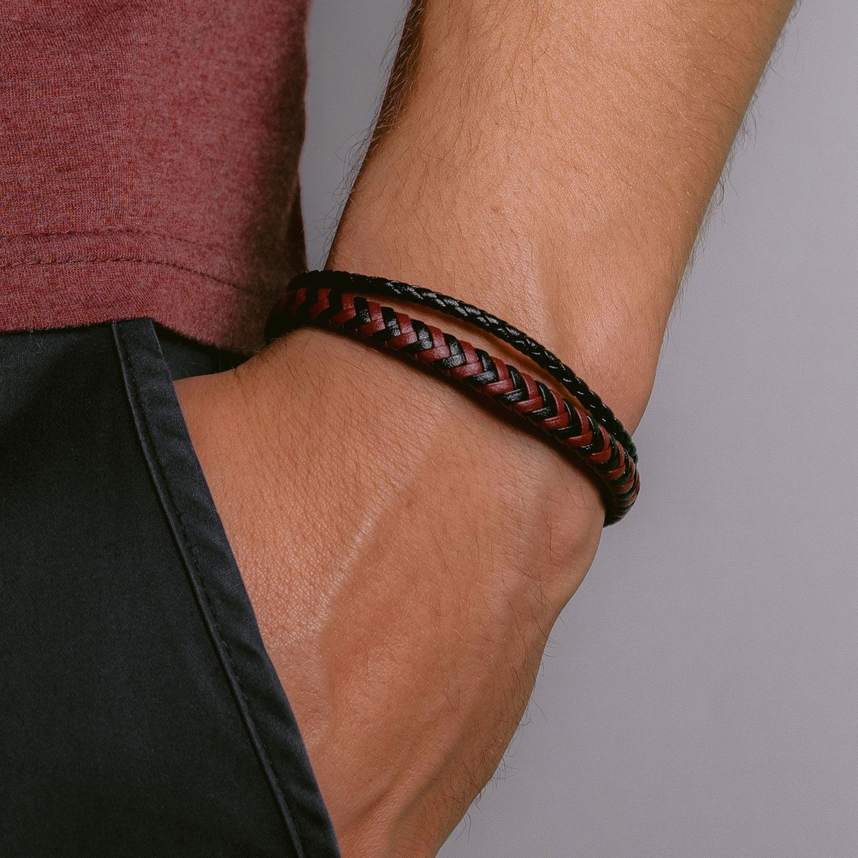 Lederarmband
