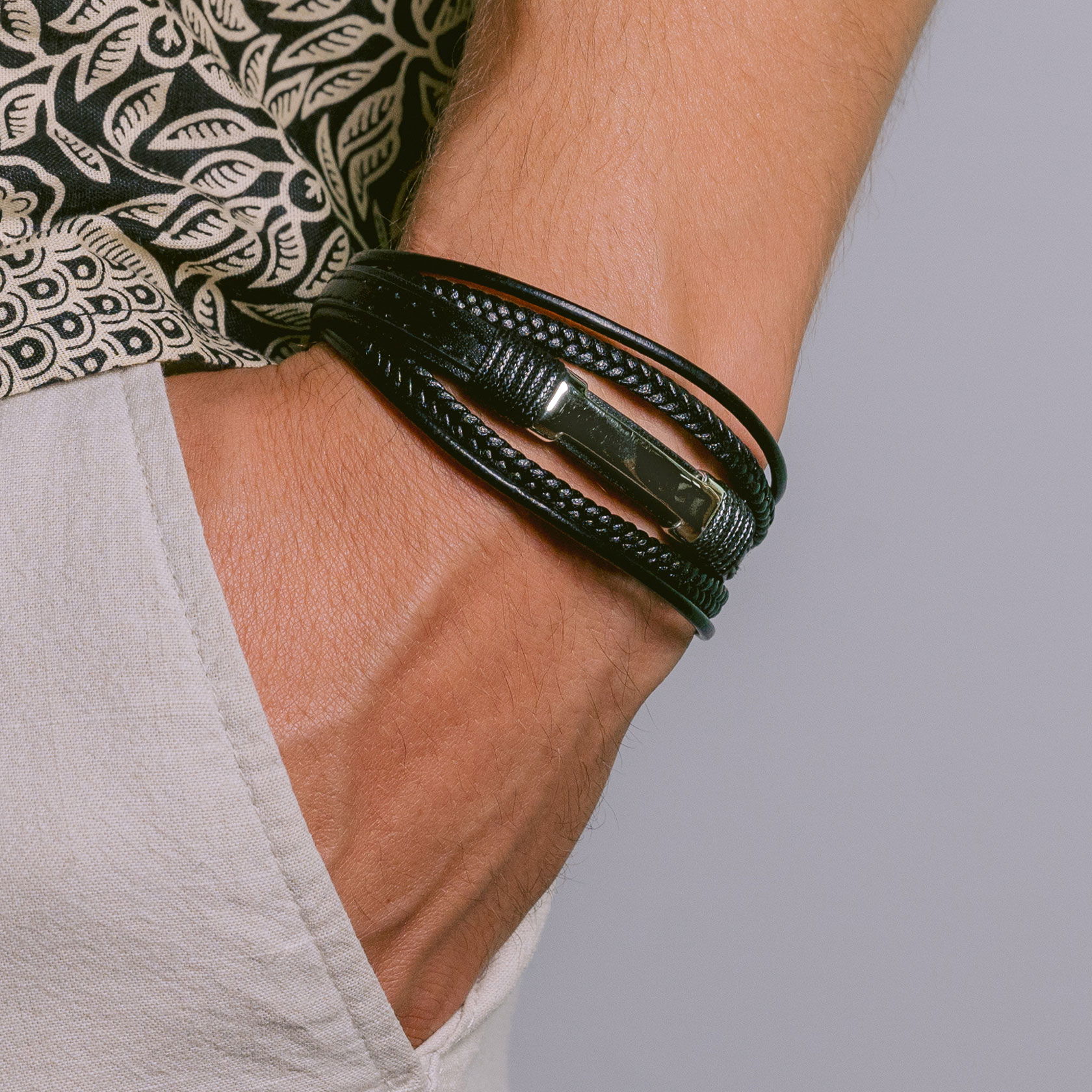 Lederarmband