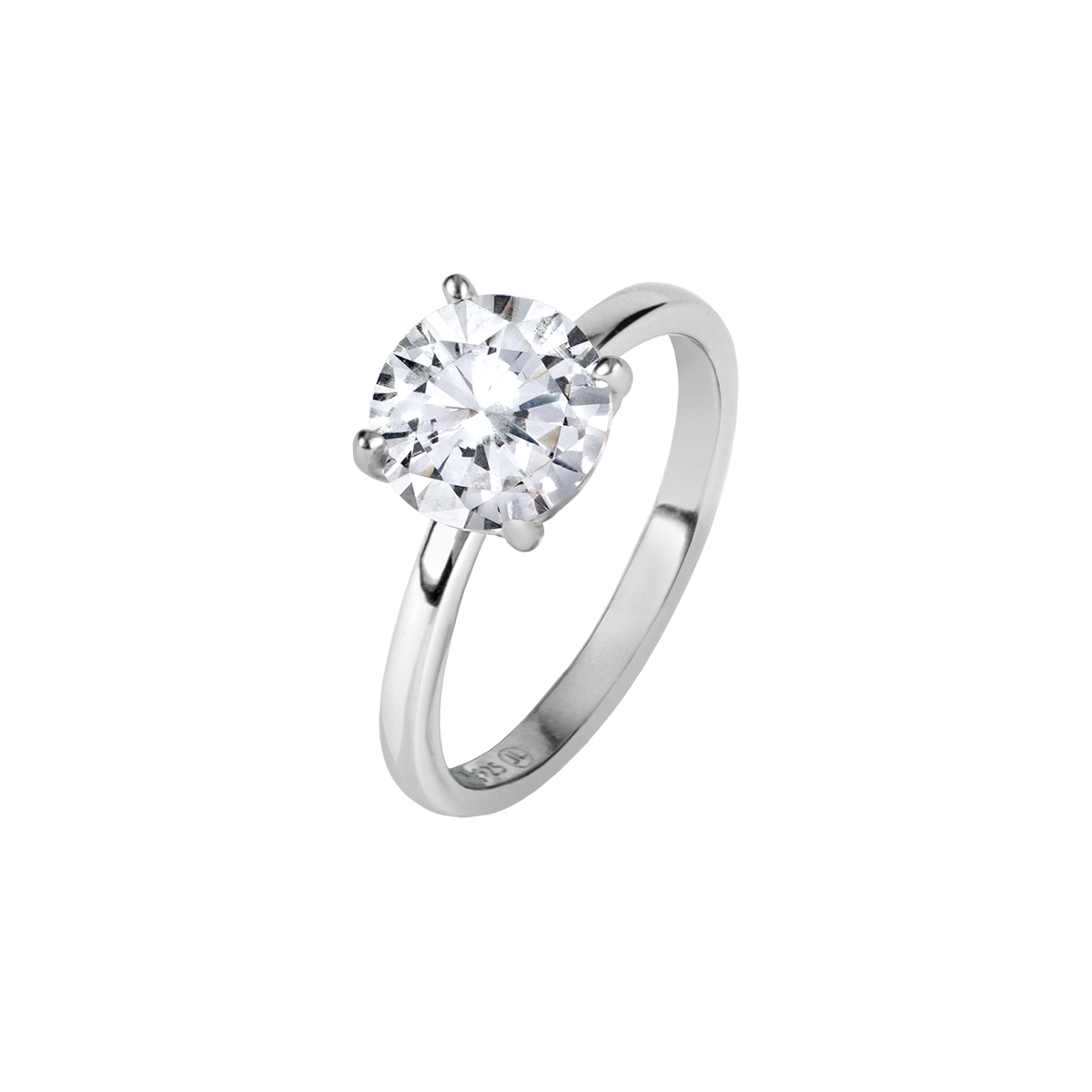 Ring Sterling Silver With Topaz