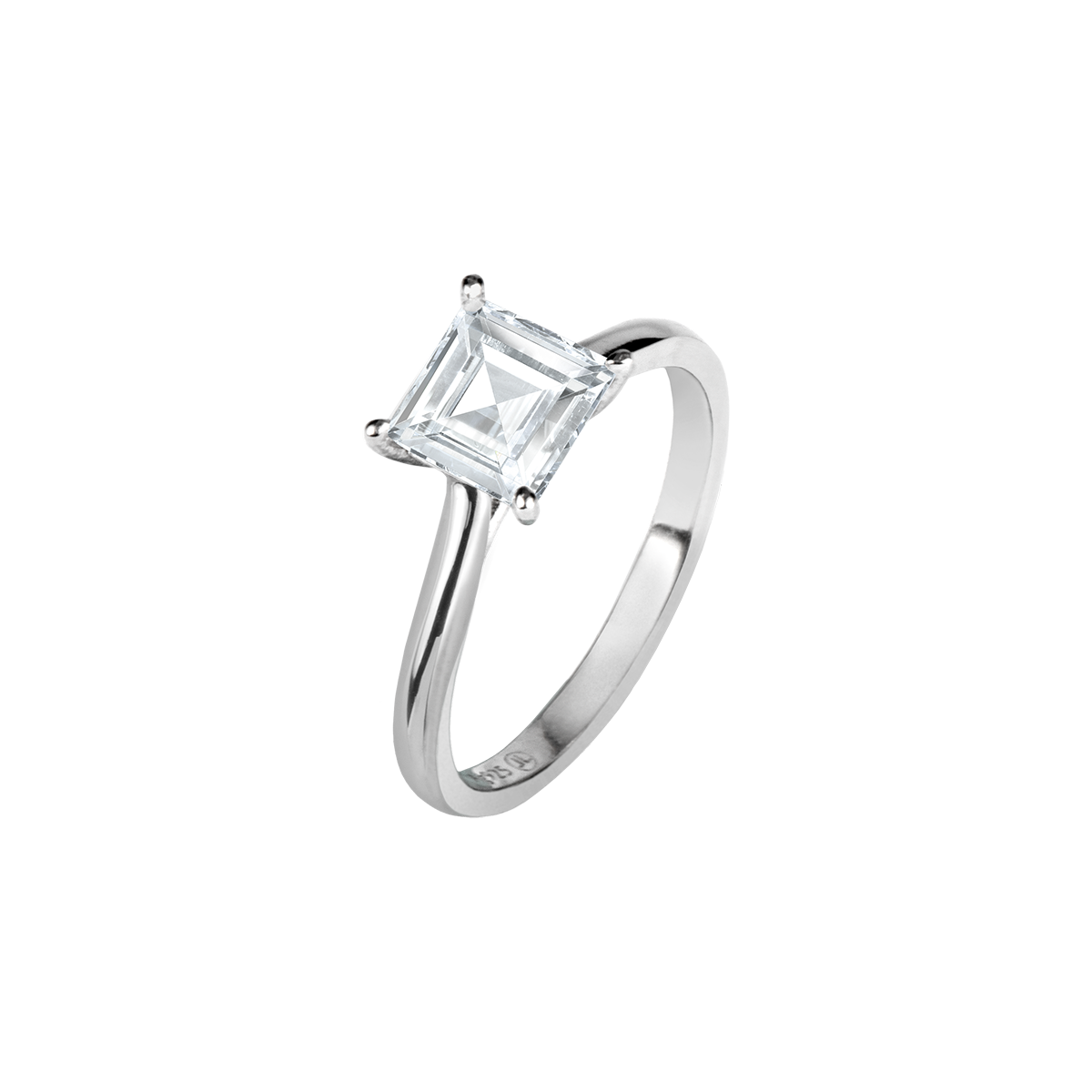 Ring Sterling Silver With Topaz