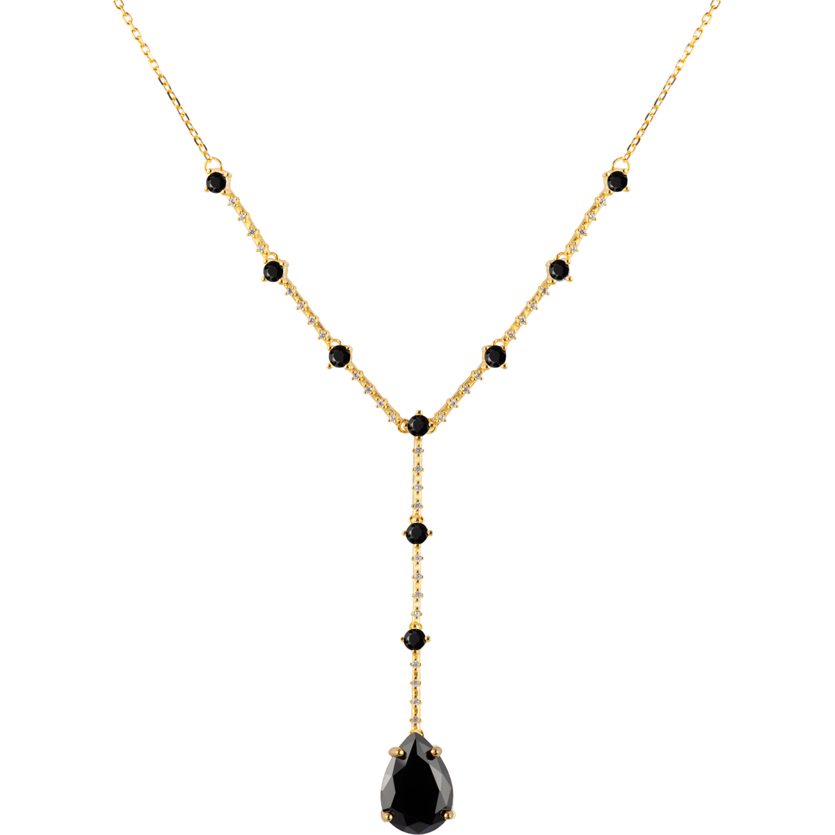 Kette Sterlingsilber vergoldet mit Topasen