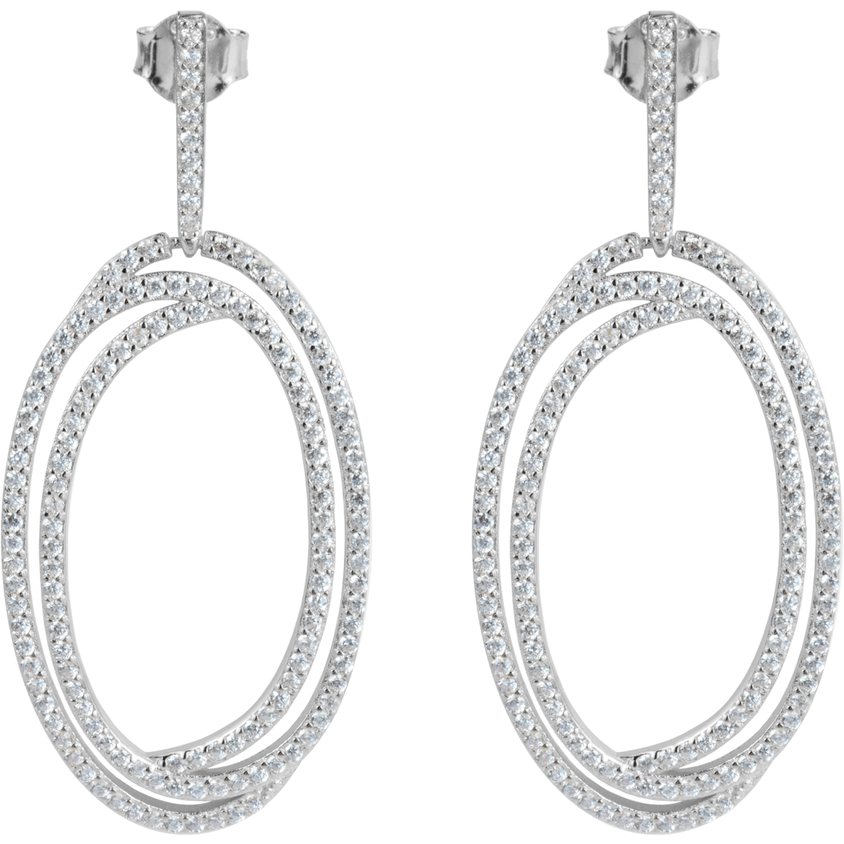 Ohrstecker Sterlingsilber mit Topasen