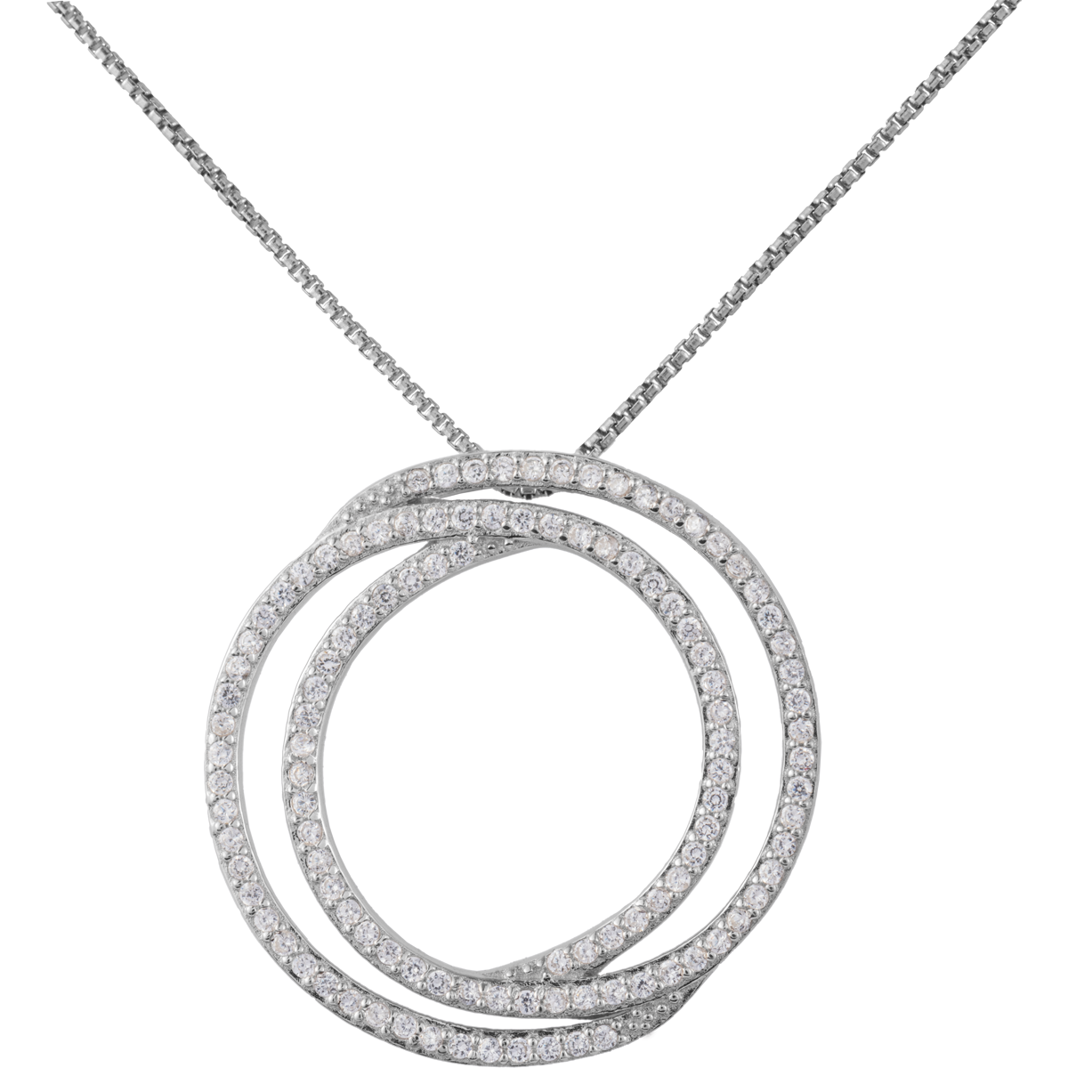 Necklace Sterlingsilver with Topaz