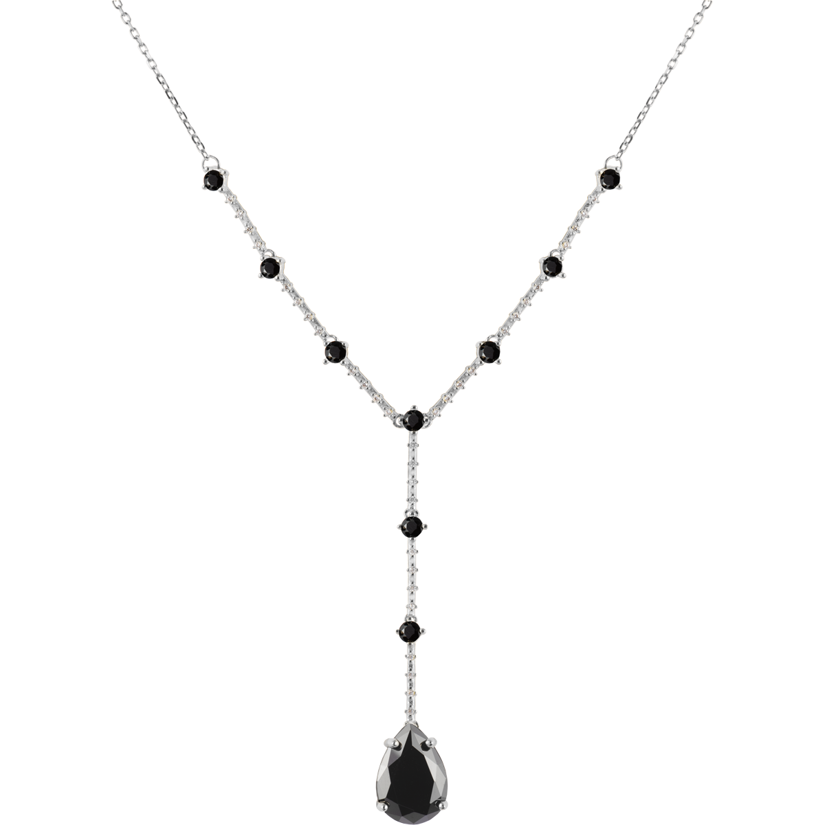 Necklace Sterlingsilber with Topazes