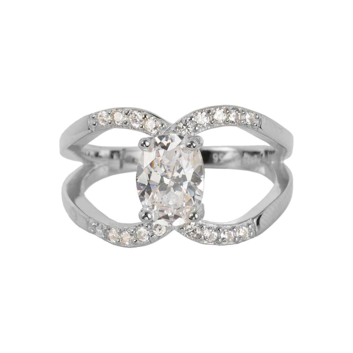 Ring Sterlingsilber mit Topasen